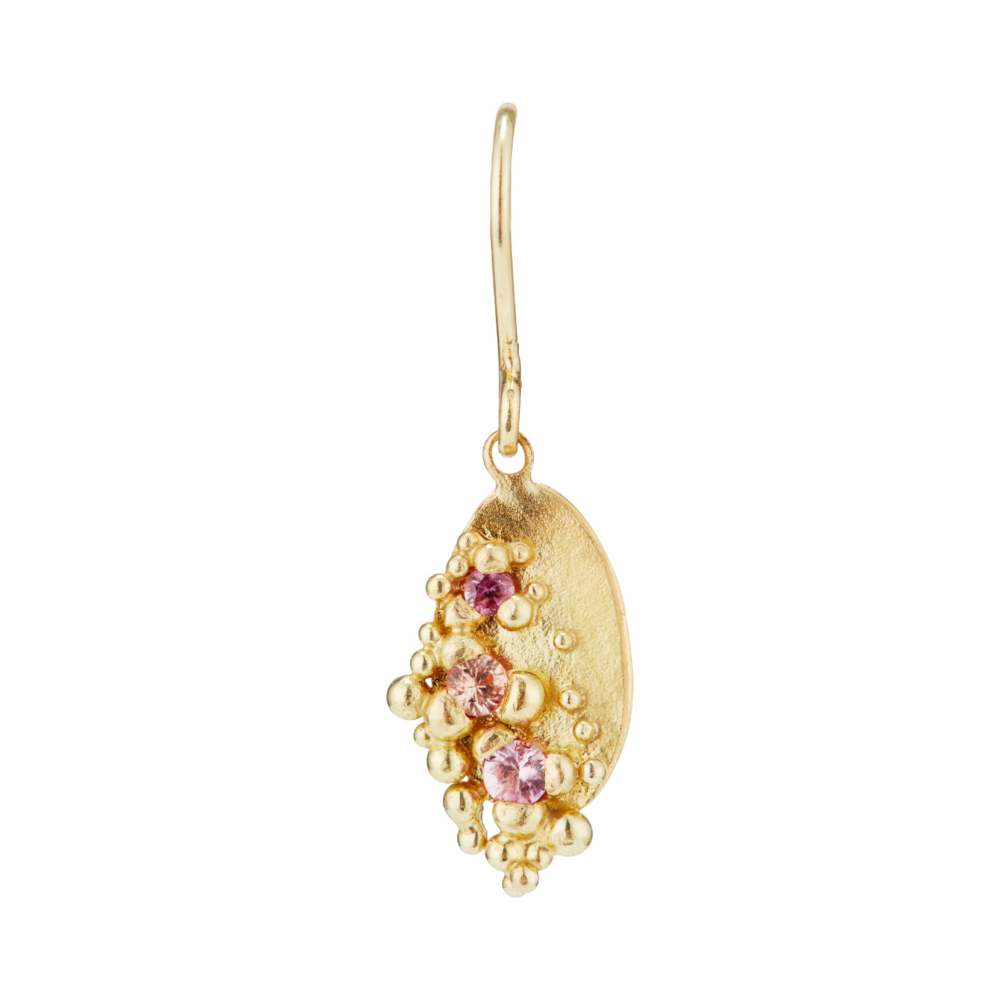 Adorn Edge Drops - Pink Sapphires