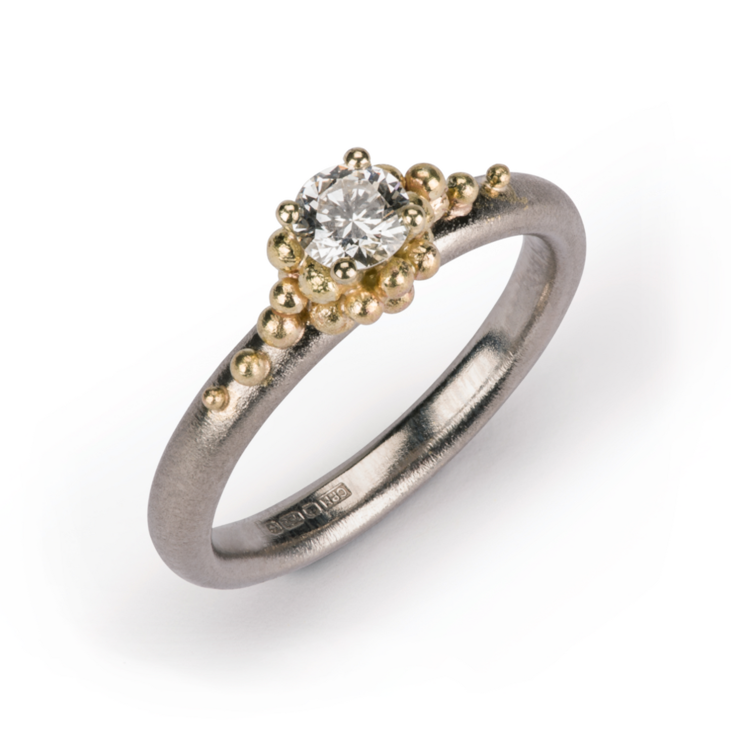 Cluster Diamond Ring - Mixed Metals