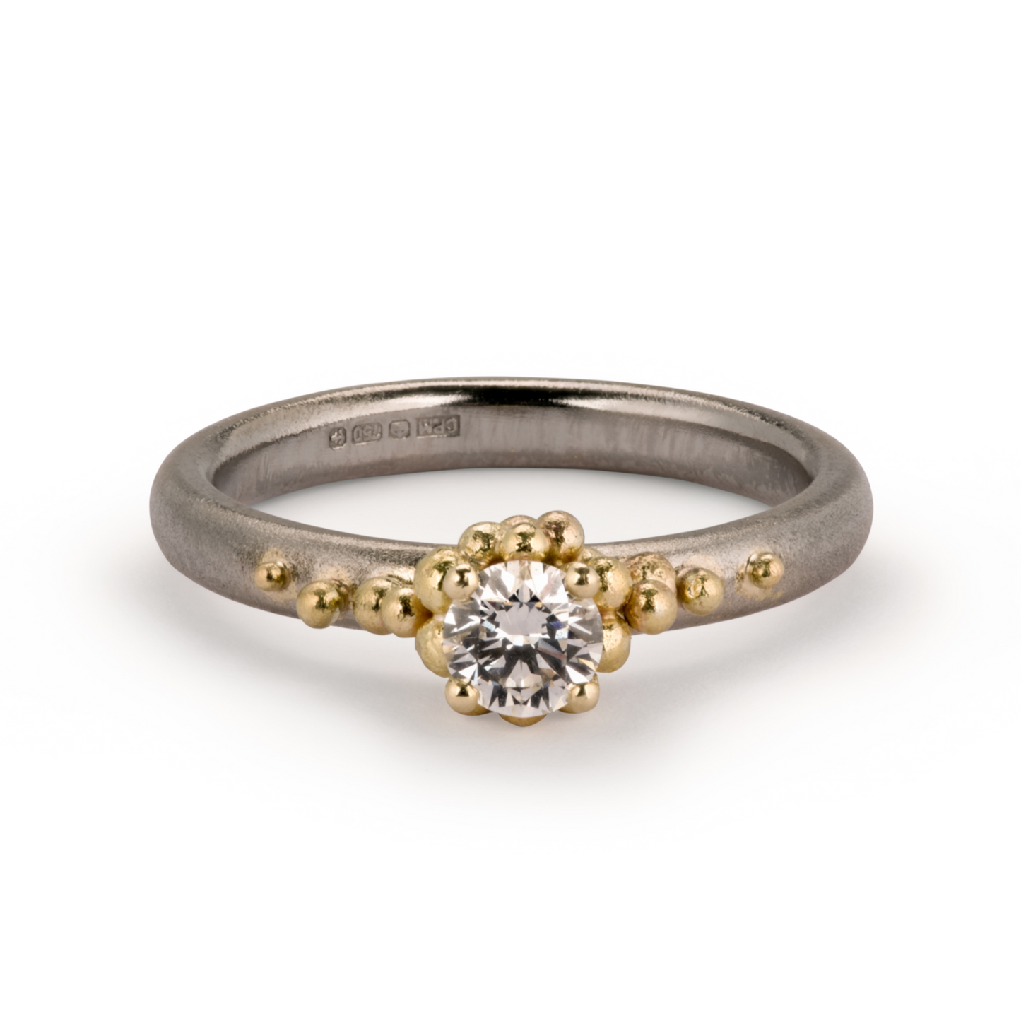Cluster Diamond Ring - Mixed Metals