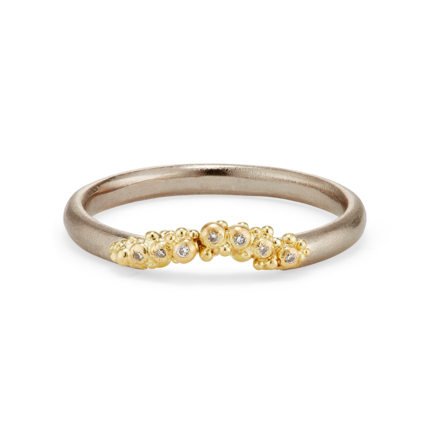 Contour Granule Ring - Mixed Metals
