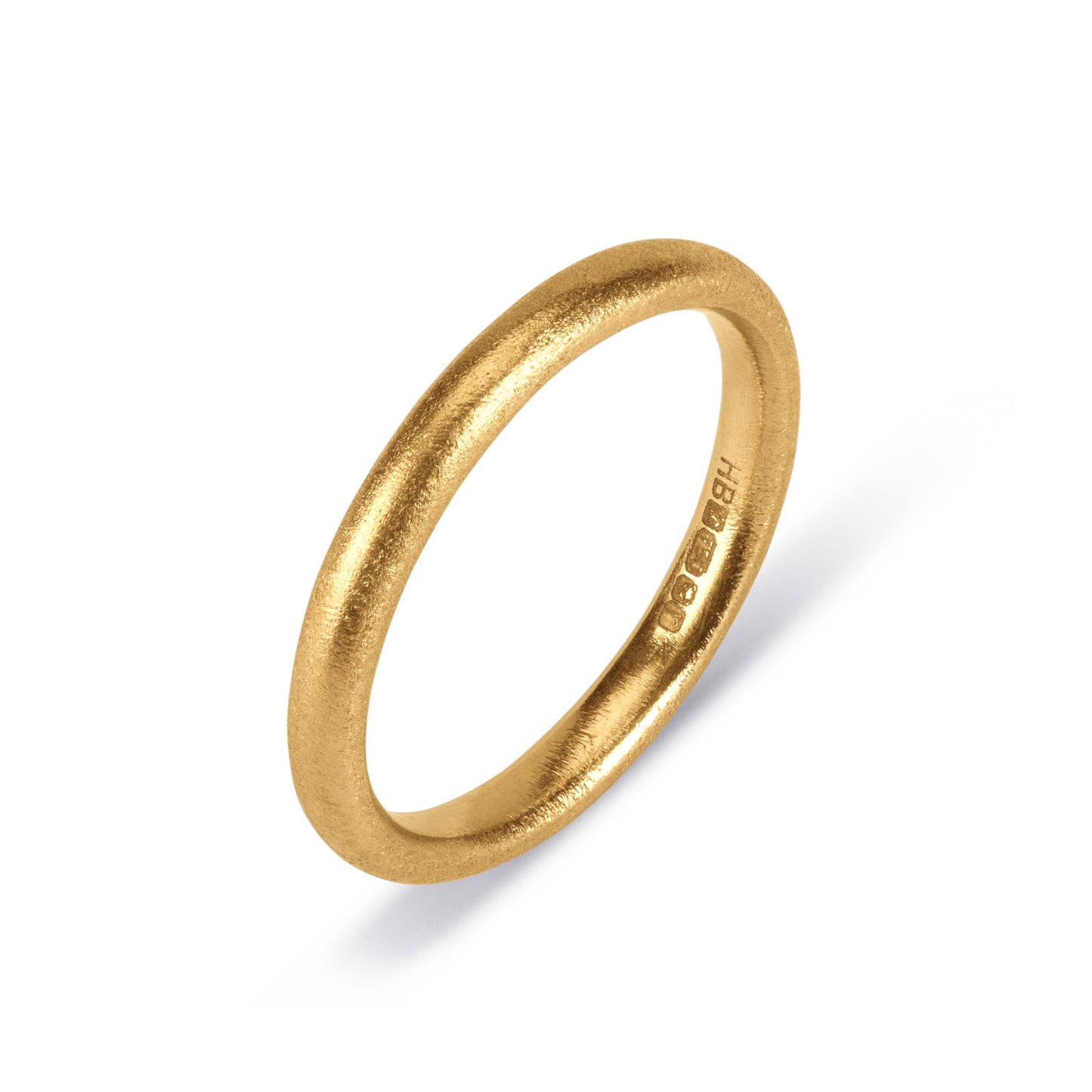 Court Wedding Band - 18ct Yellow Gold