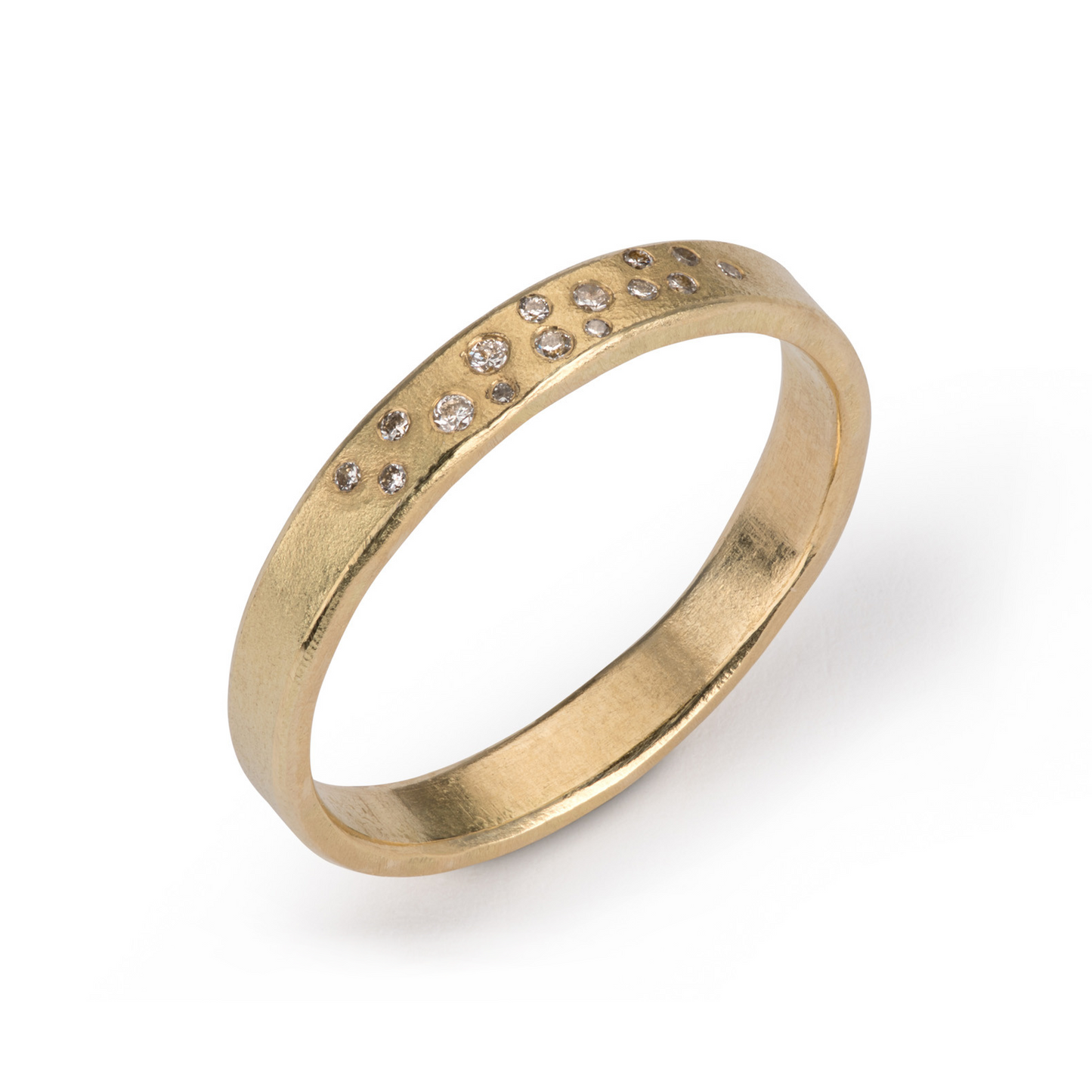 Wave Ring - Diamonds