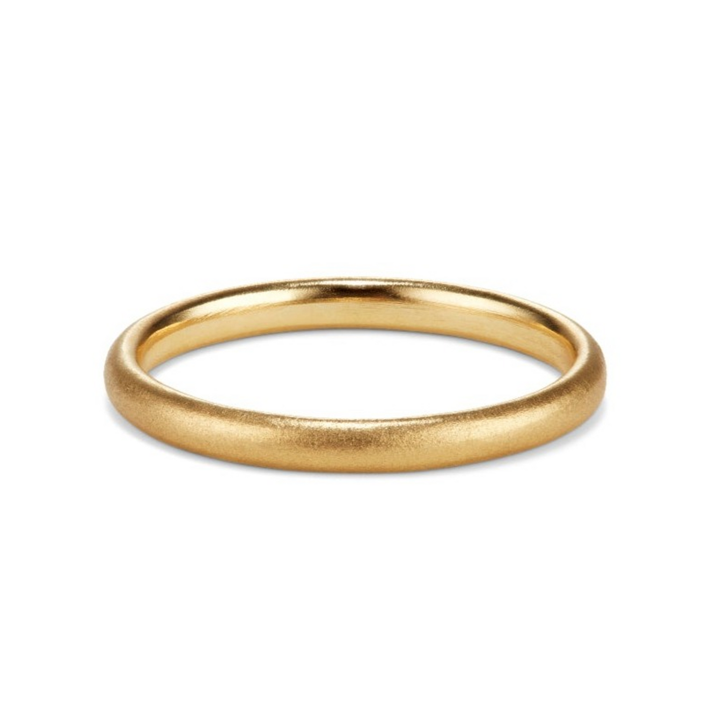 Court Wedding Band - 18ct Yellow Gold