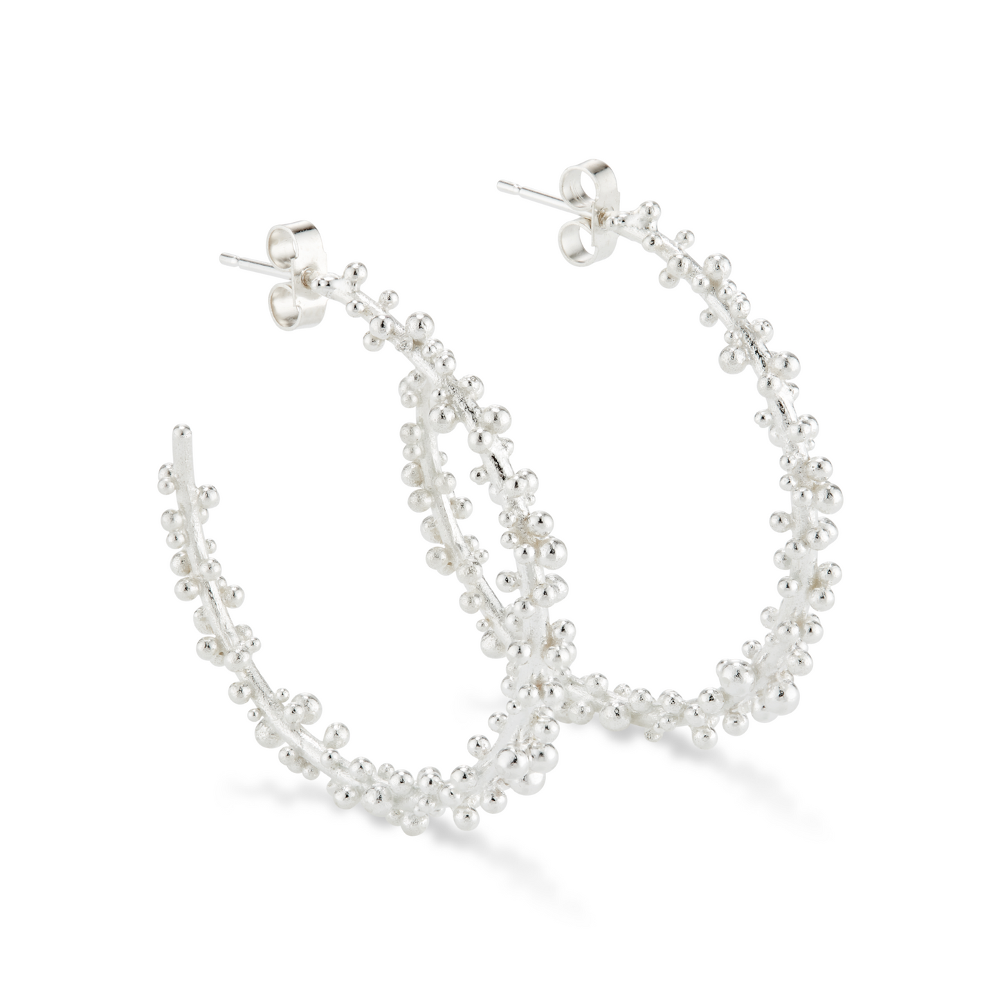 Granulated Hoops - Large