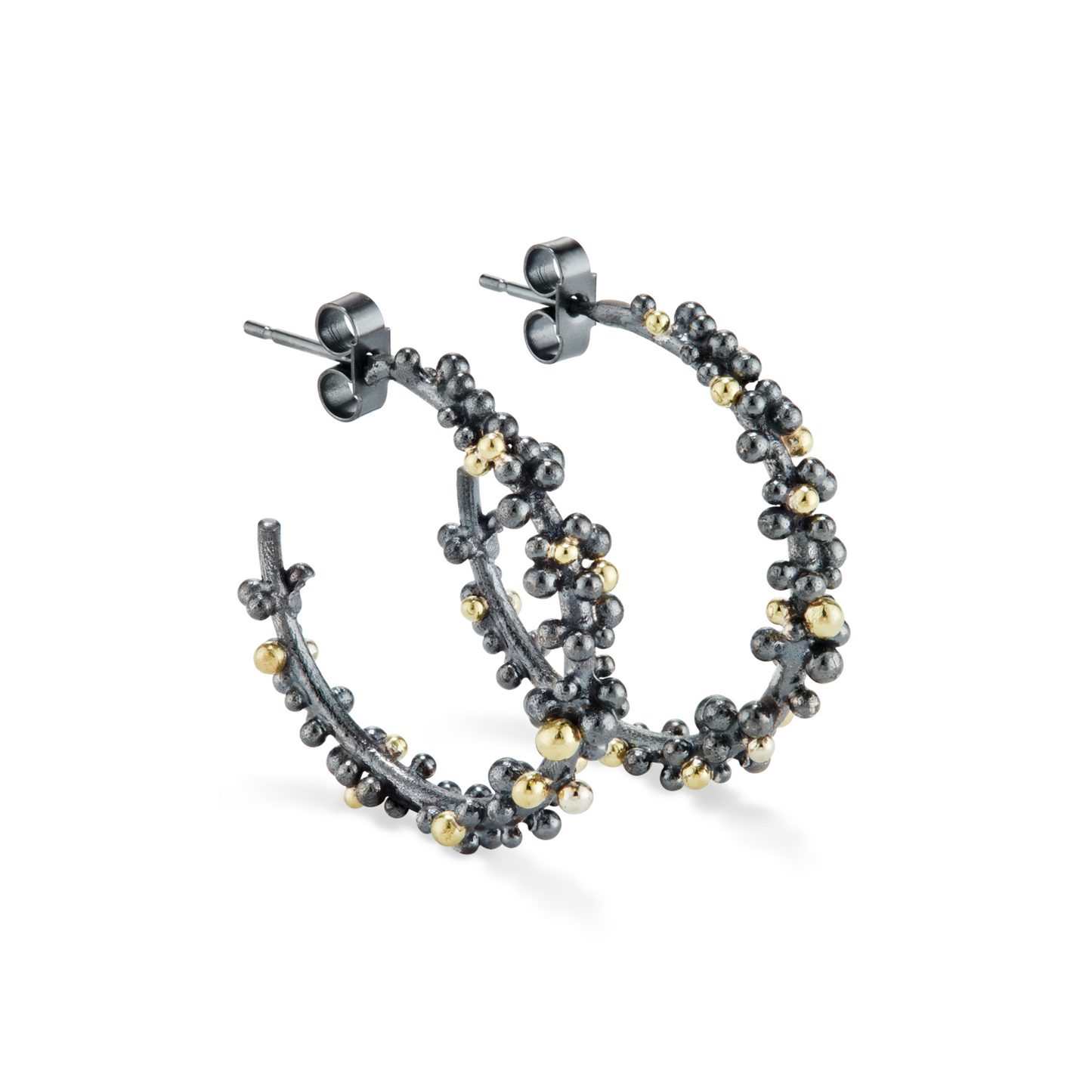 Granulated Hoops - Medium