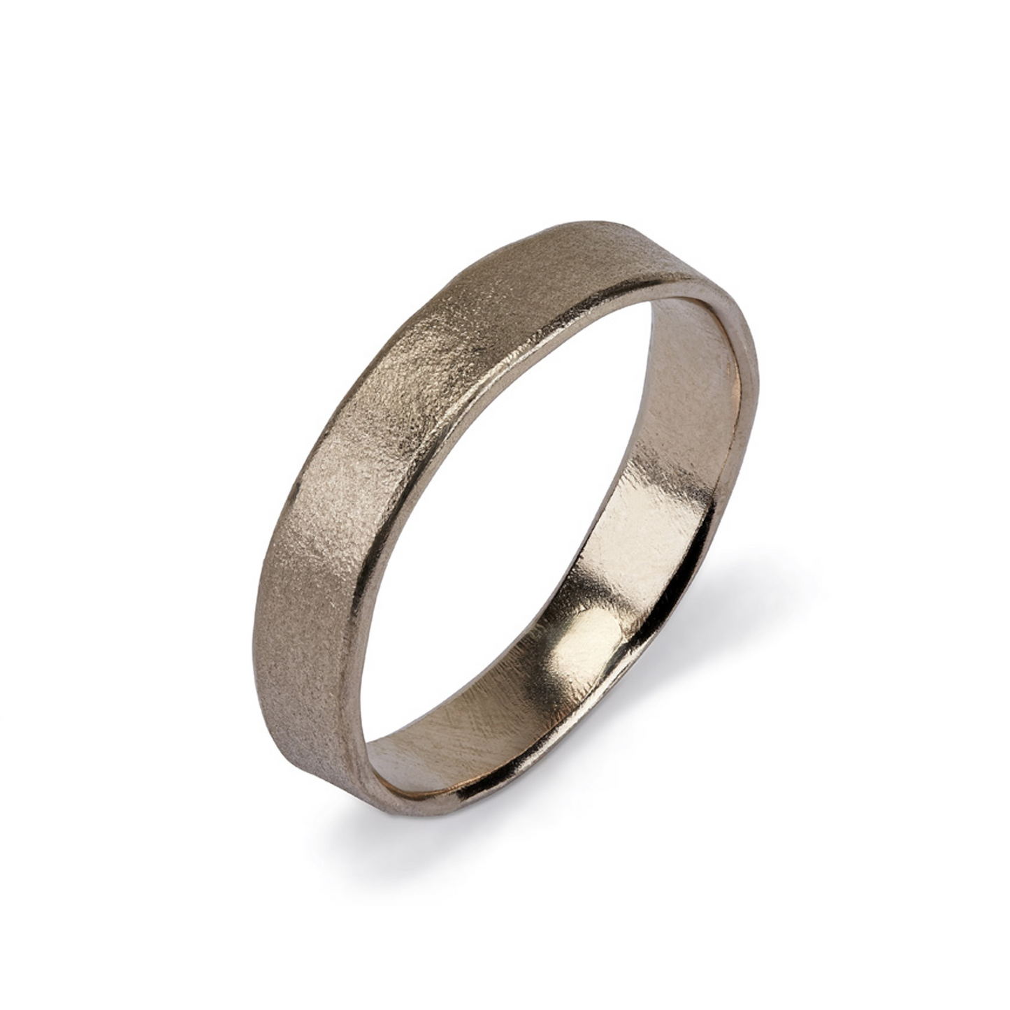 Wave Ring - 18ct White Gold
