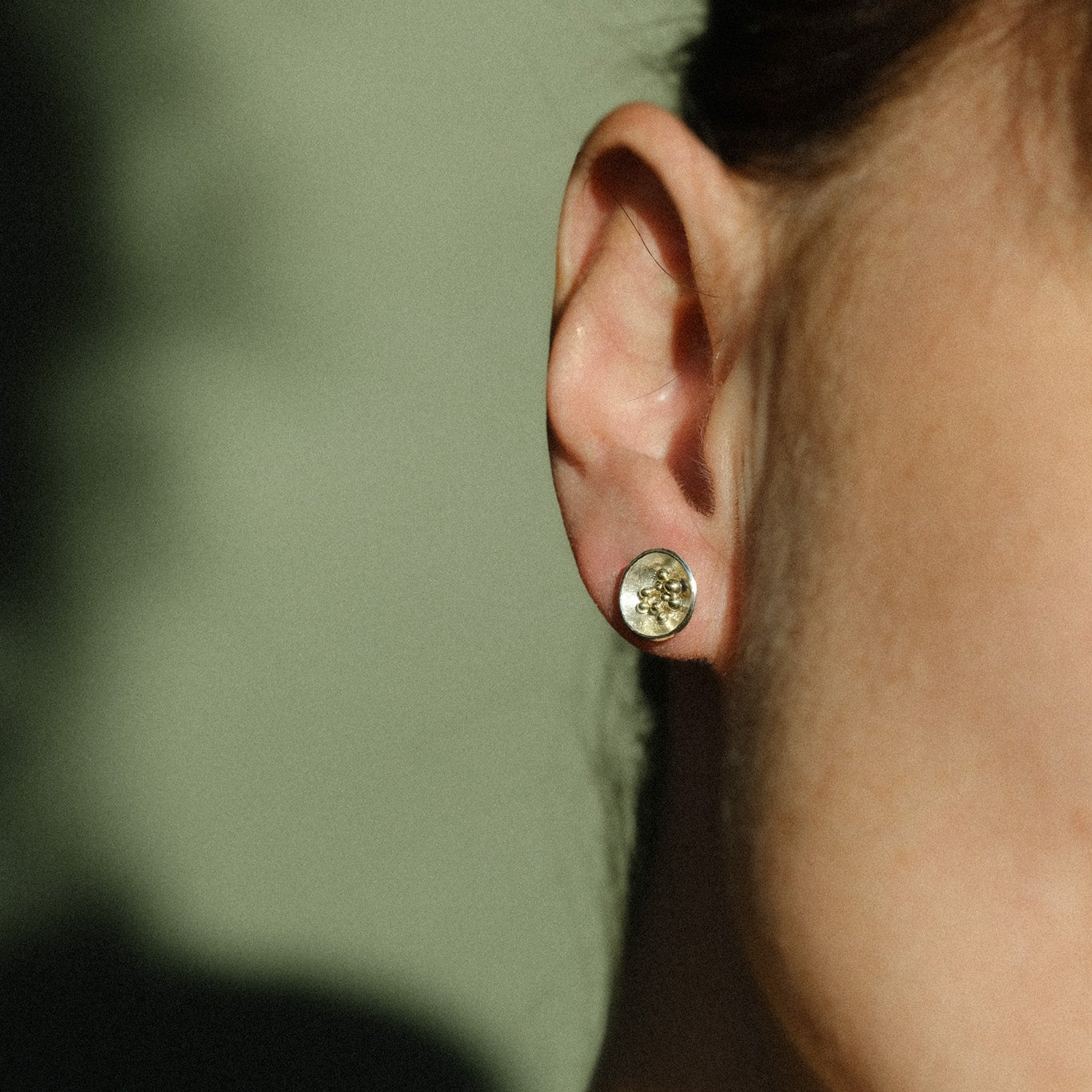 Adorn Granulated Earrings