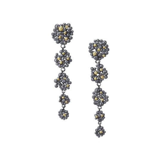 Berry Earrings Cascade Drops