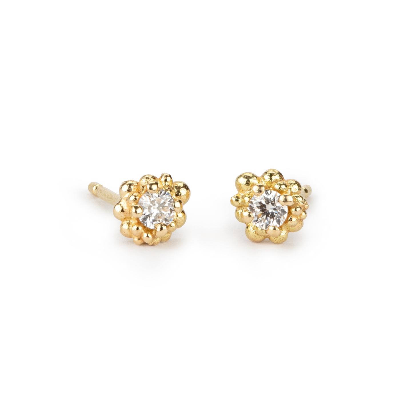 Cluster Earrings - Diamonds