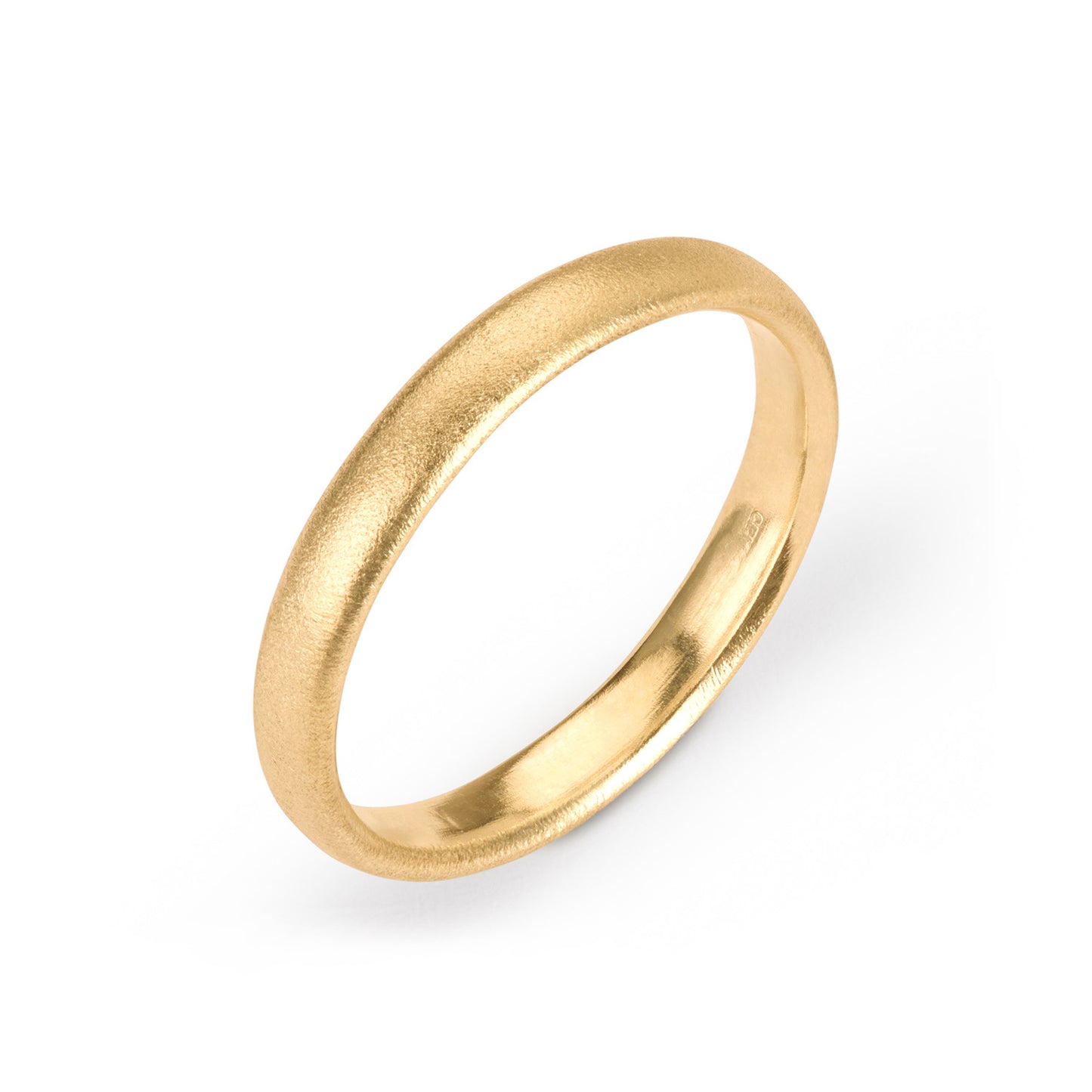 Court Wedding Band - 9ct Yellow Gold