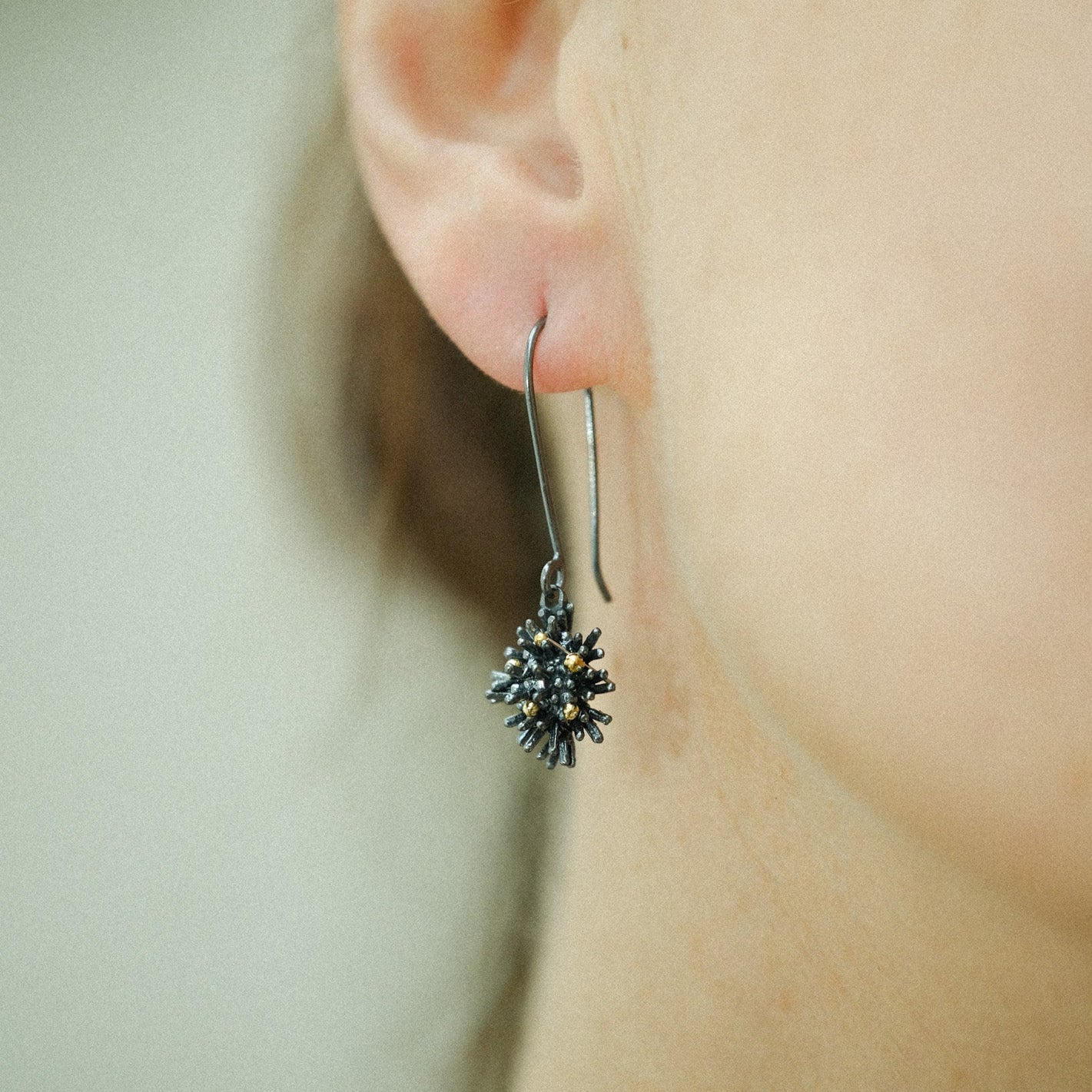 Sea Urchin Earrings - drops