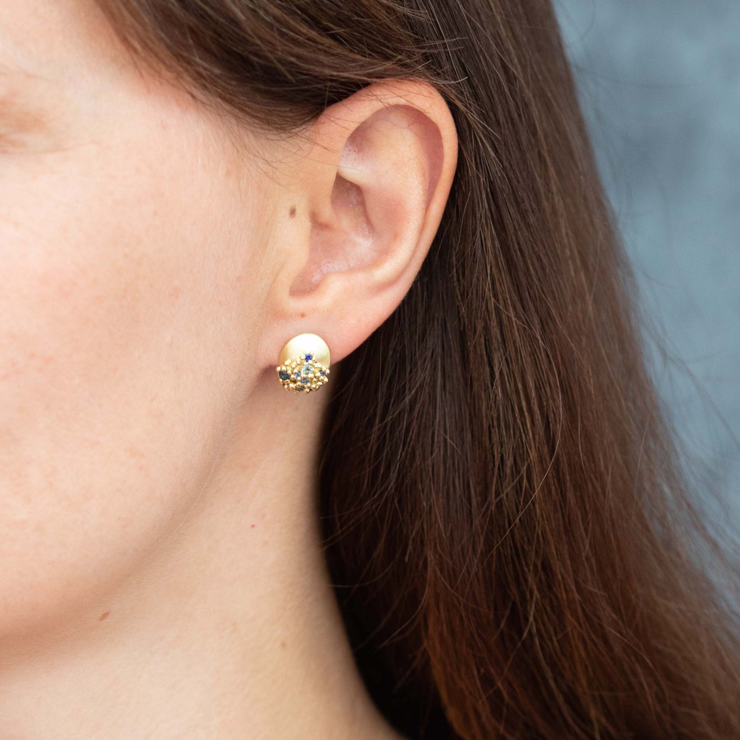 Adorn Blue Sapphire Earrings