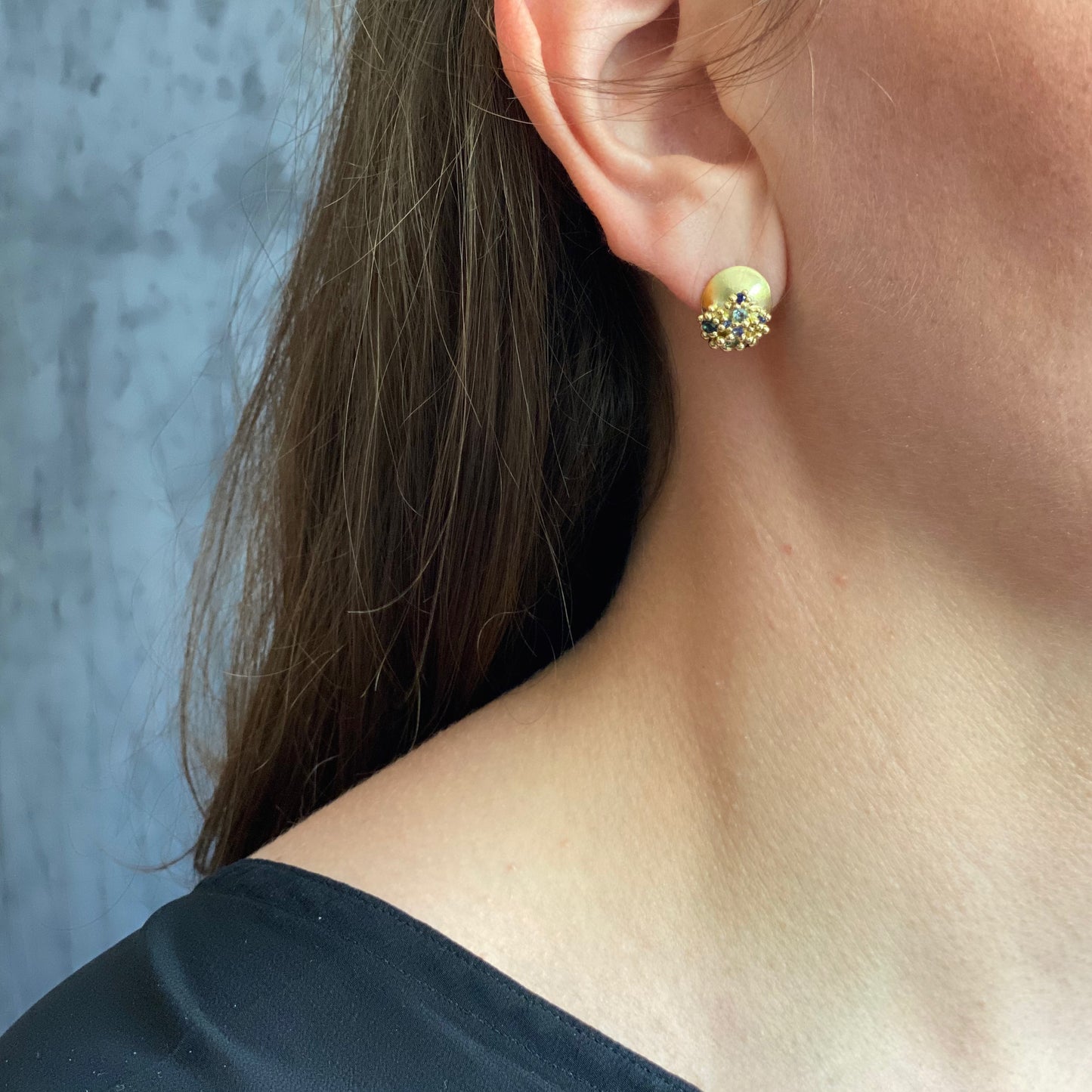 Adorn Blue Sapphire Earrings