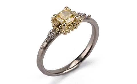 36. Yellow Diamond Ring