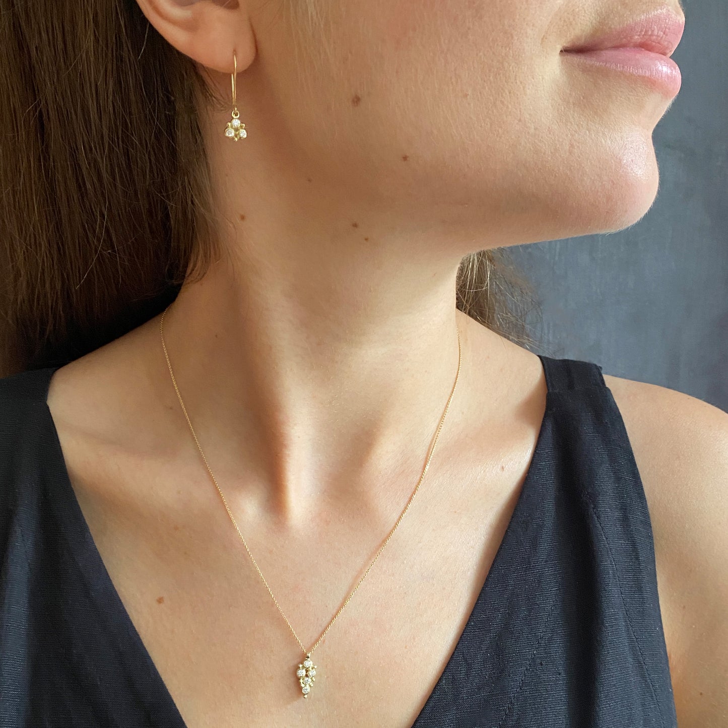 Cluster Granule Necklace