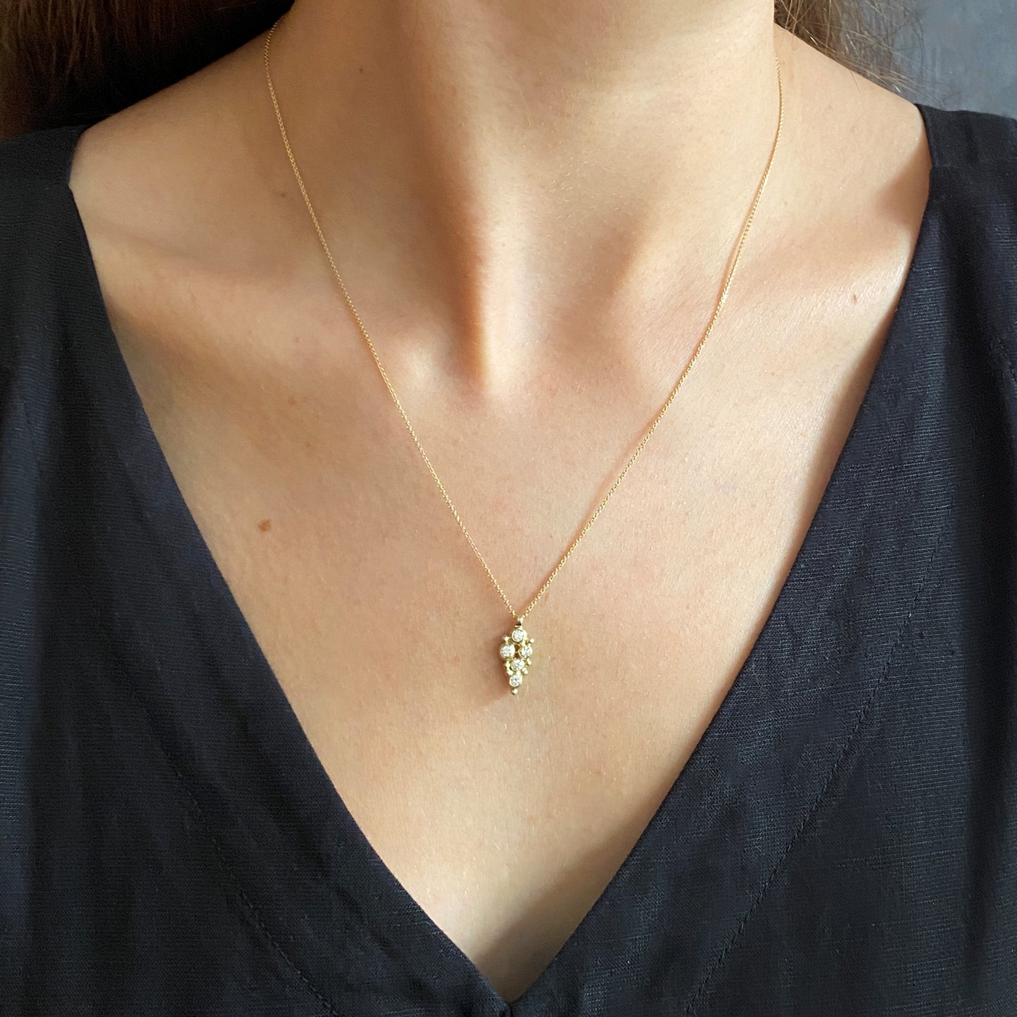 Cluster Granule Necklace
