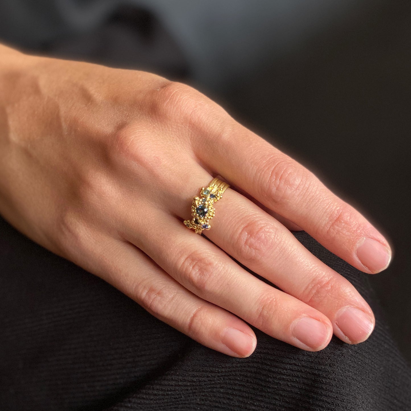 Whorl Ocean Ring