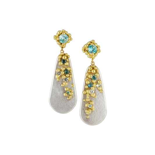 Adorn Ocean Earrings - Zircons
