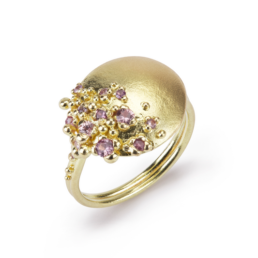 Adorn Pink Sapphire Ring