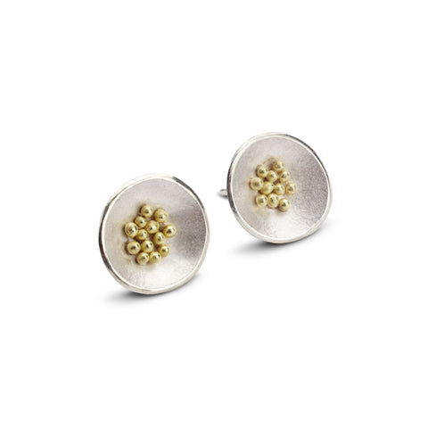 Adorn Granulated Earrings - medium