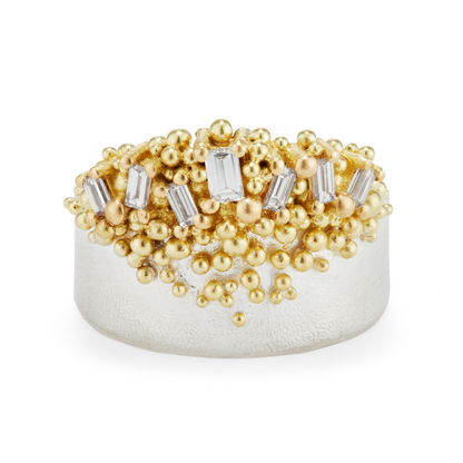 Baguette Crown Ring