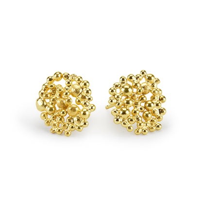 Berry Earrings - 18ct Yellow Gold