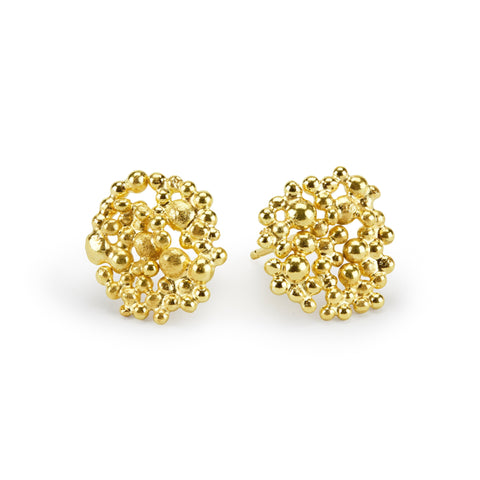 Berry Earrings - 18ct Yellow Gold