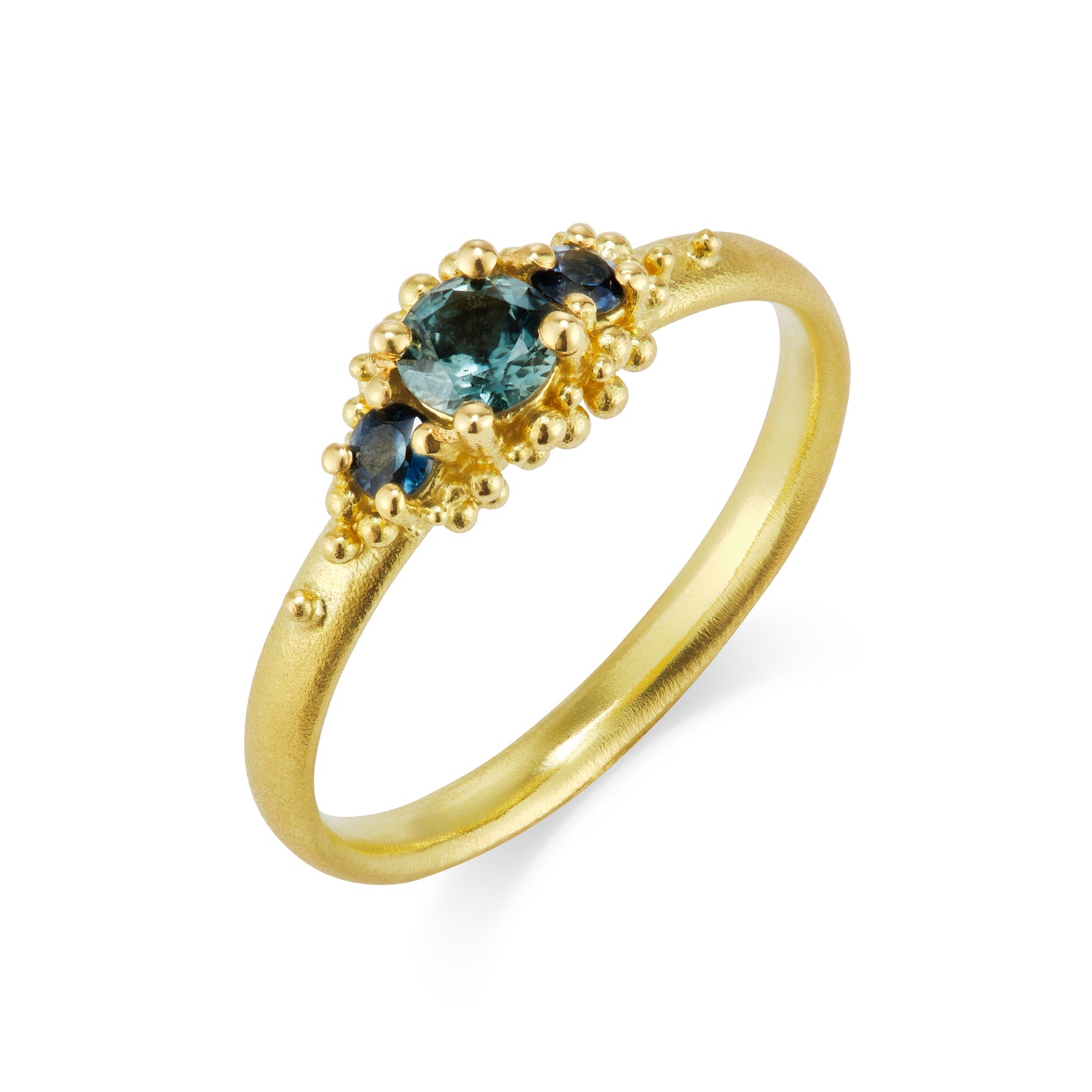 Close Cluster - Teal Sapphires