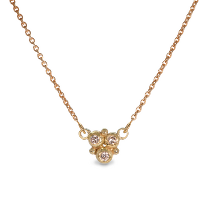 Cluster Granule Pendant Triplet