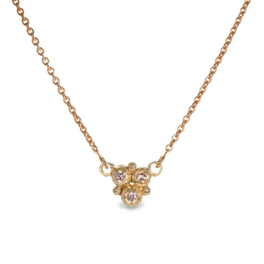 Cluster Granule Pendant Triplet