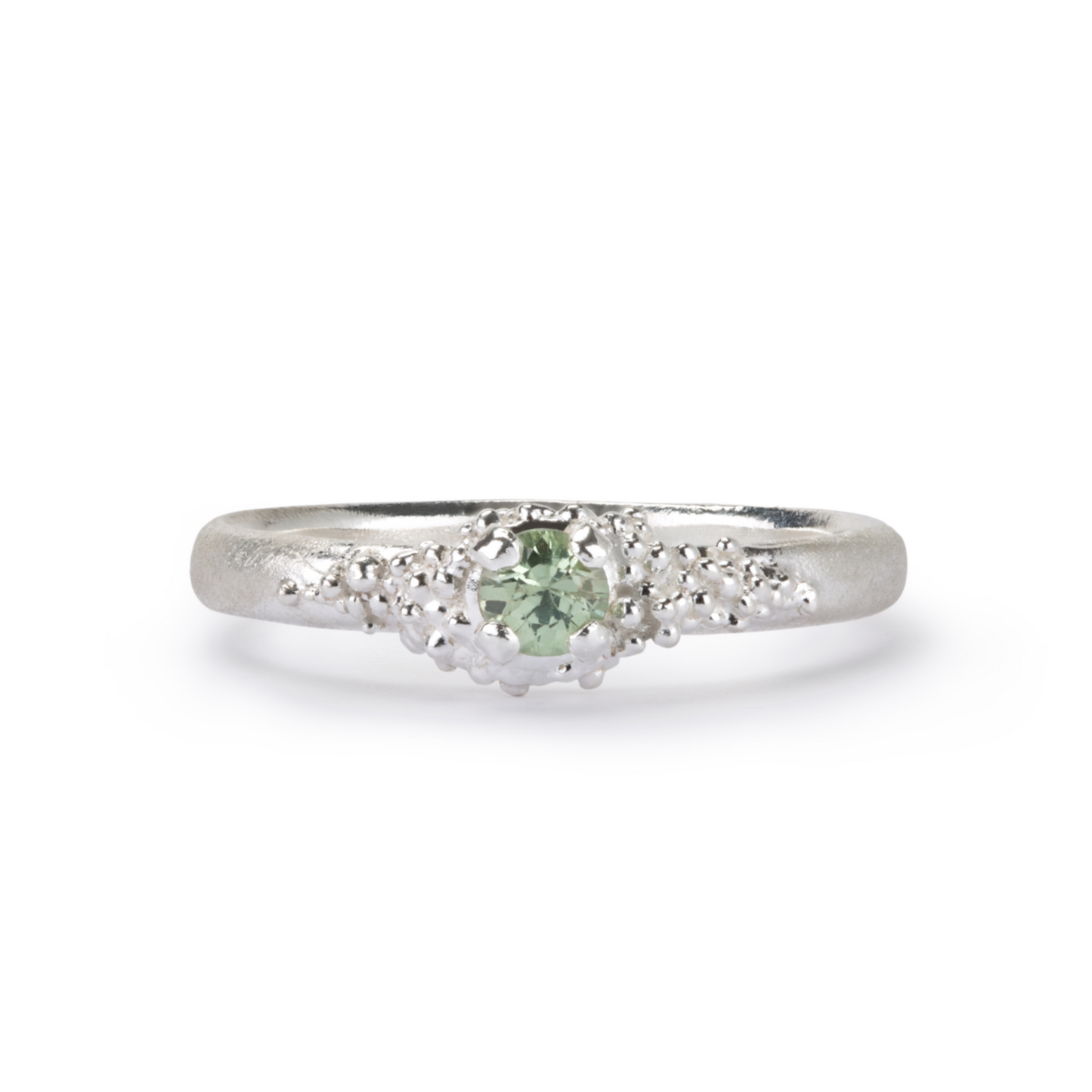 Cluster Ring - Silver & Sapphire