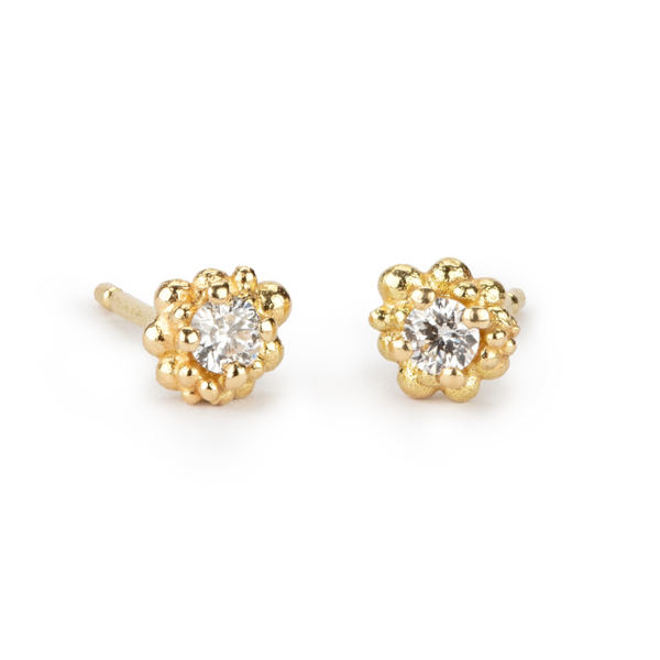 Cluster Earrings - diamonds