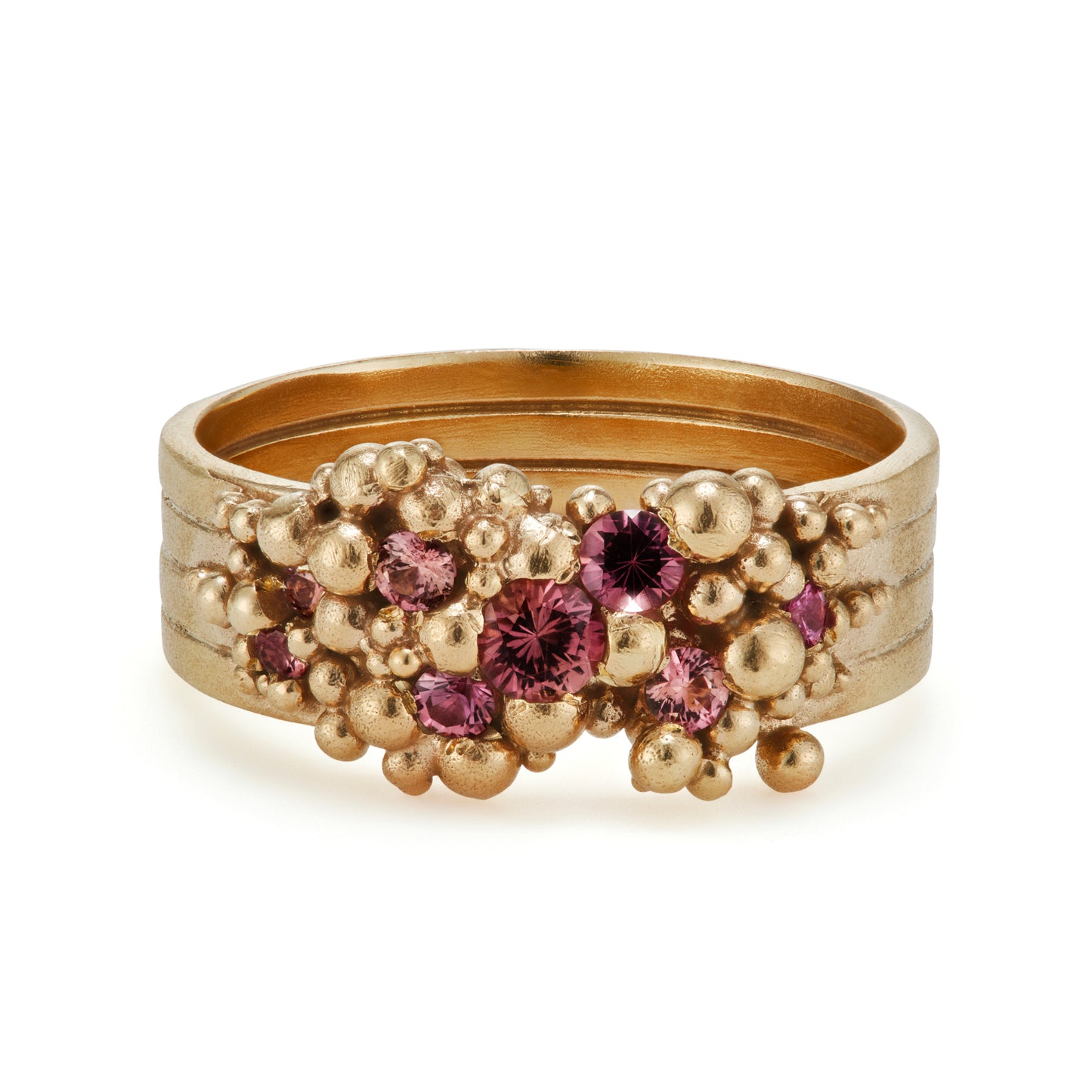 Cognac Whorl Ring