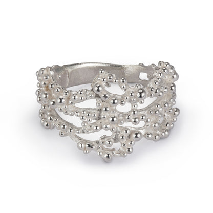 Coral Lace Ring