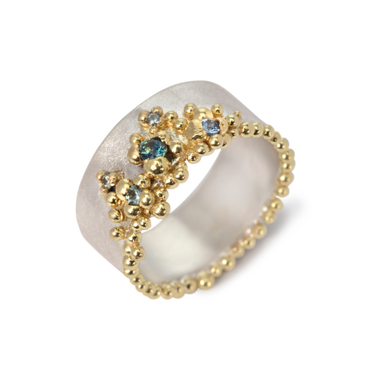 Crown Sapphire Ring