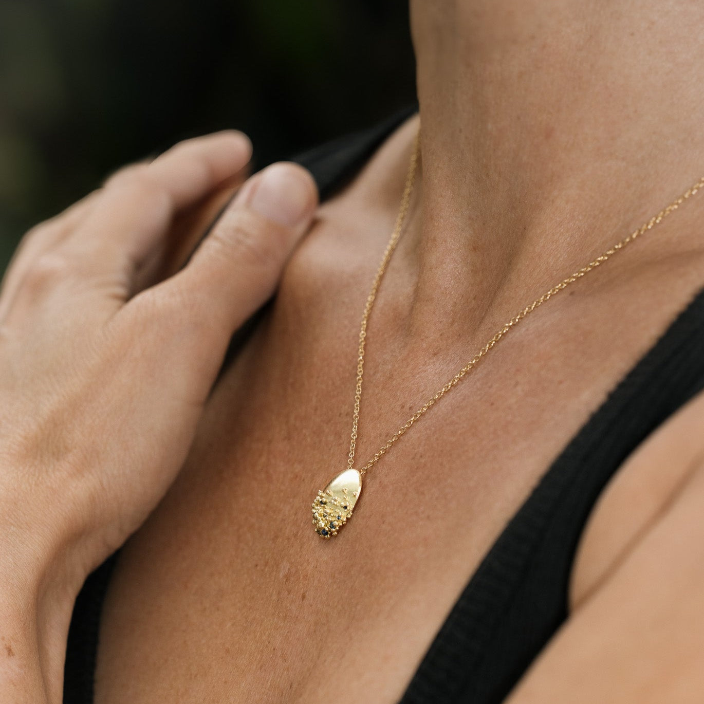 Adorn Sapphire Pendant