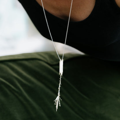 Driftwood Lariat Necklace