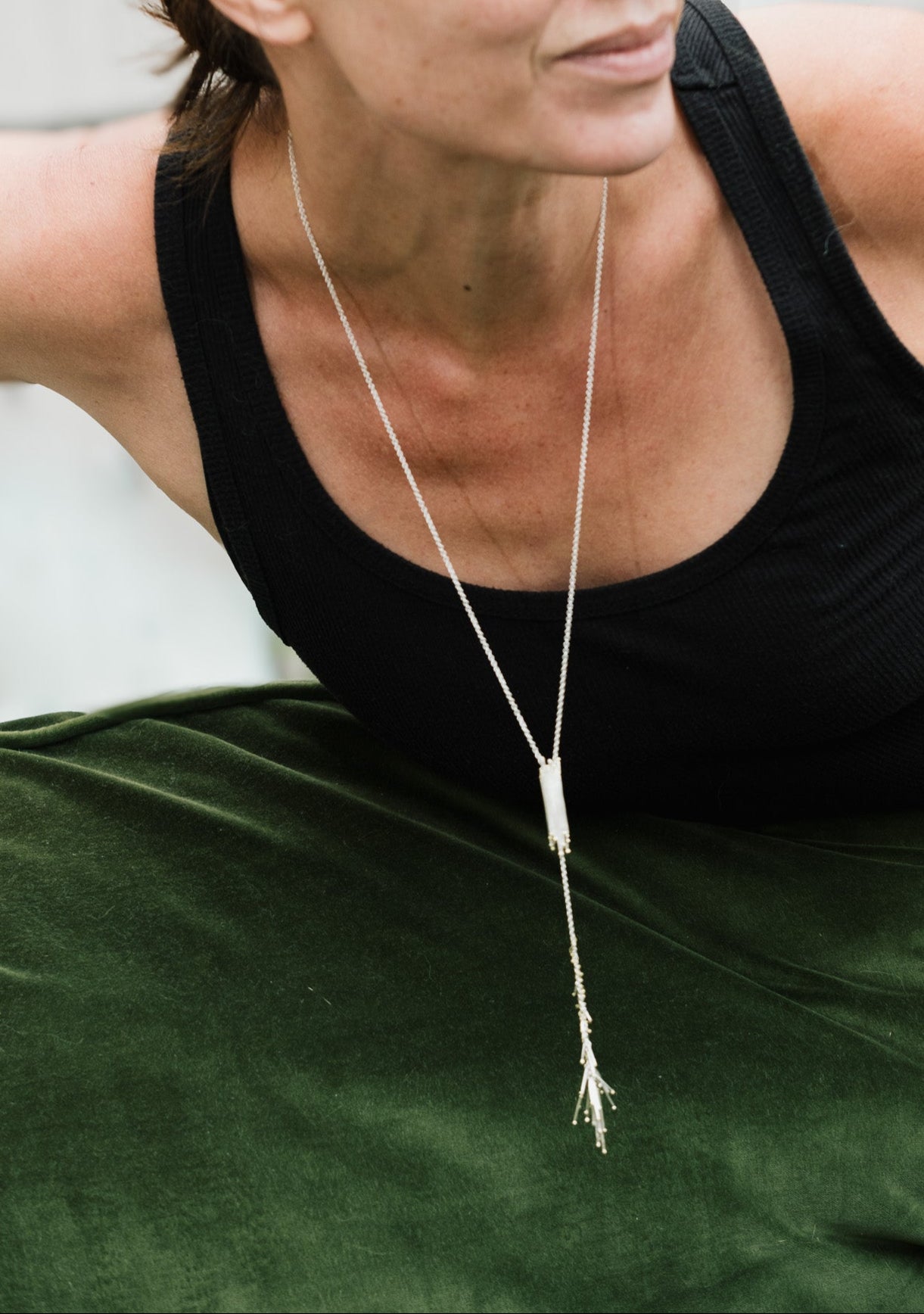 Driftwood Lariat Necklace