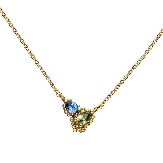 Dewdrop Pendant - Sapphires