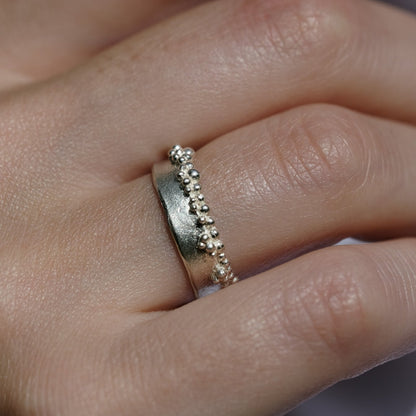 Froth Ring - silver