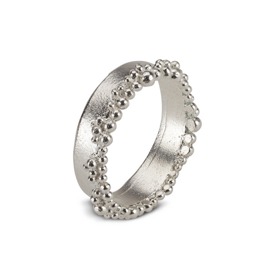 Froth Ring - silver