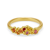 Granule Ring - Sunset Sapphires