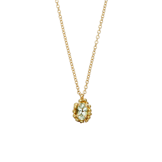 Cluster Pendant - Aquamarine