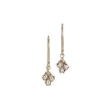 Diamond Dew Drop Earrings