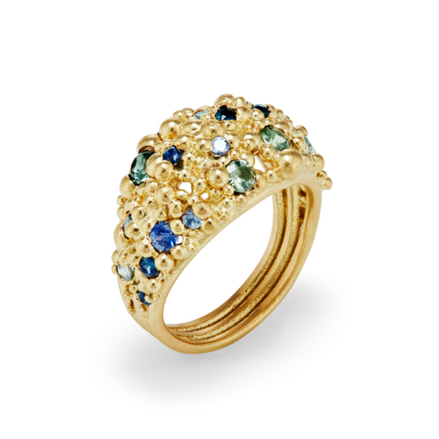 Scattered Granule Ring - Ocean Jewels