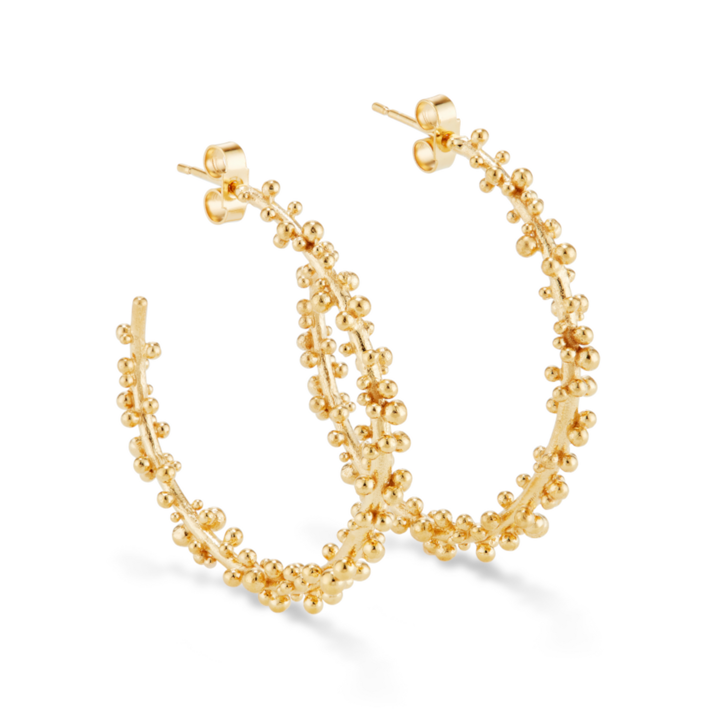 Granulated Hoops - Large