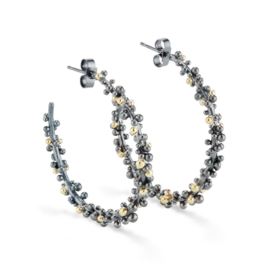Granulated Hoops - Large