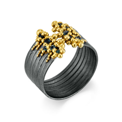 Night Tide Topaz Ring