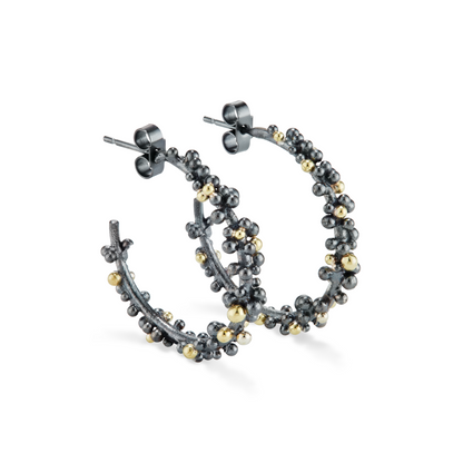 Granulated Hoops - Medium