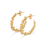 Granulated Hoops - Medium